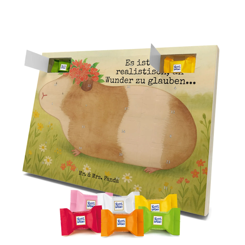 Chocolate advent calendar Guinea pig wisdom Design card, gift ideas, gifts, small animals, cute, cute animal motives, hand drawn, funny sayings, good mood, special gifts, animal lover, wonderland, saying, wisdom, reality, flower child, guinea pig, wonder