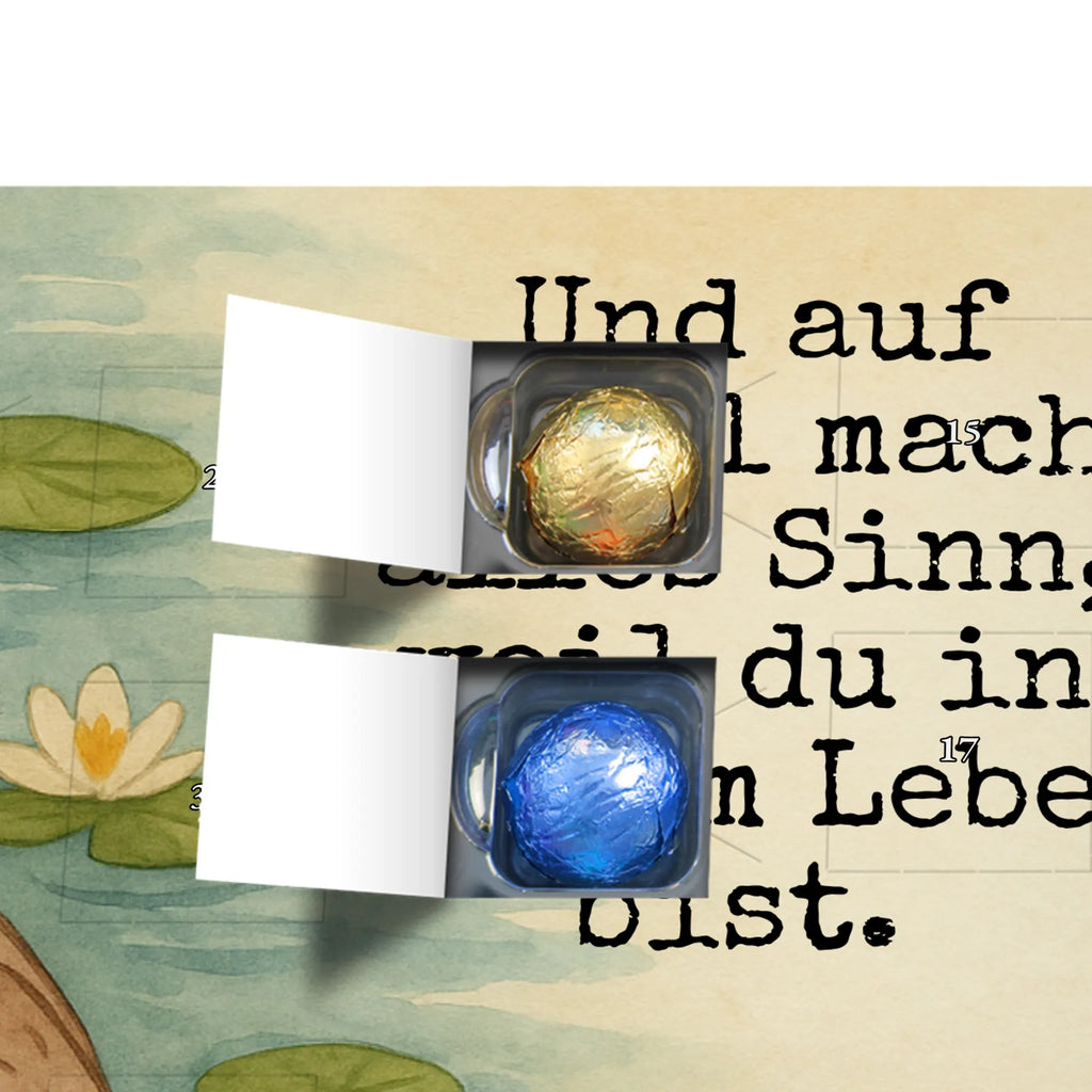 Chocolate advent calendar otter child Design animal lover, marten, sea otter, European otter, water mammal, aquatic animal, baby otter, predator, water, otter gifts, gift ideas for animal lovers, animal, mammal, water animal, gifts for people in love, Otter Sea Otter Lake Otter