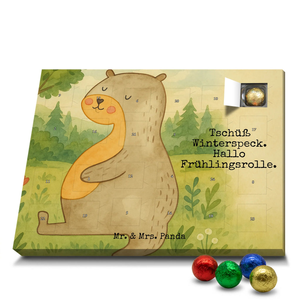 Chocolate advent calendar otter Belly Design animal lover, marten, sea otter, European otter, water mammal, aquatic animal, baby otter, predator, water, otter gifts, gift ideas for animal lovers, animal, mammal, water animal, gifts for people in love, Otter Sea Otter Lake Otter