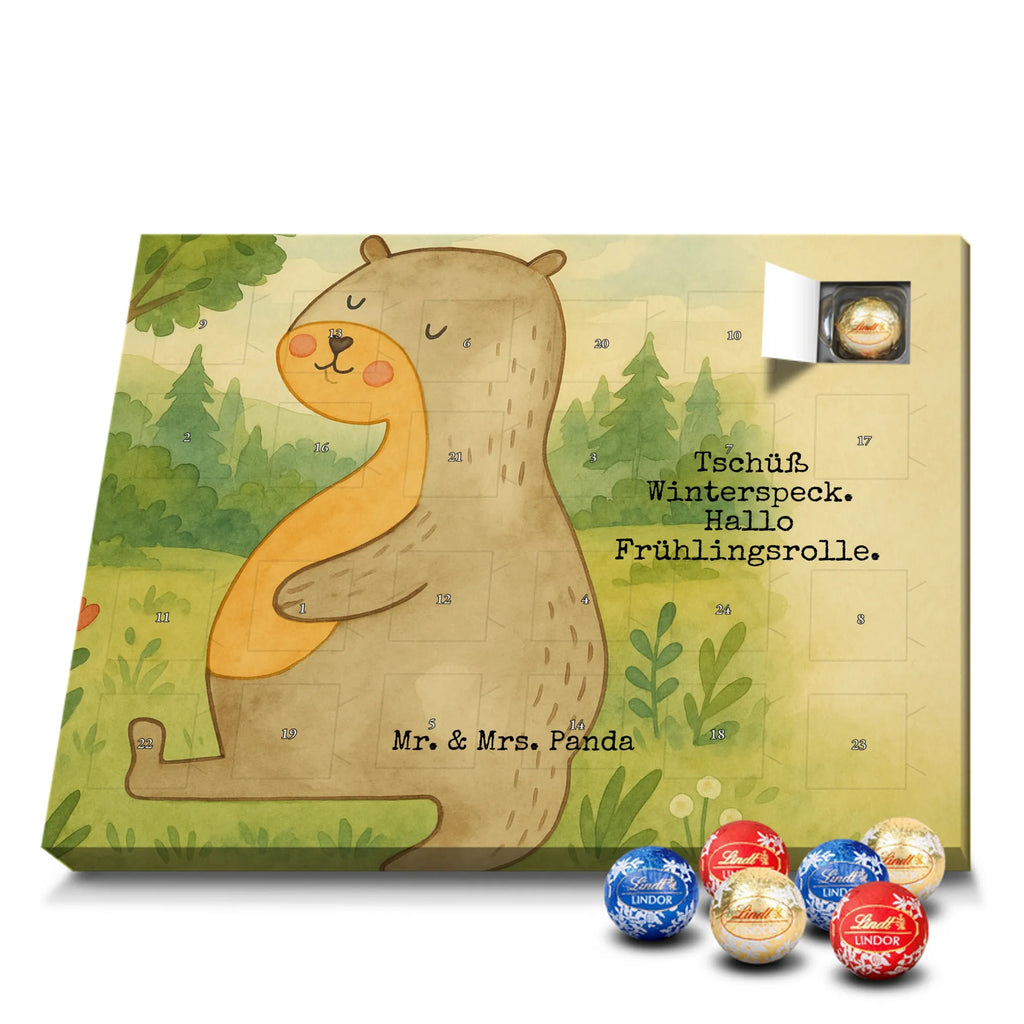 Chocolate advent calendar otter Belly Design animal lover, marten, sea otter, European otter, water mammal, aquatic animal, baby otter, predator, water, otter gifts, gift ideas for animal lovers, animal, mammal, water animal, gifts for people in love, Otter Sea Otter Lake Otter