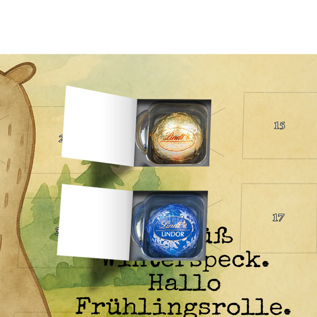 Chocolate advent calendar otter Belly Design animal lover, marten, sea otter, European otter, water mammal, aquatic animal, baby otter, predator, water, otter gifts, gift ideas for animal lovers, animal, mammal, water animal, gifts for people in love, Otter Sea Otter Lake Otter