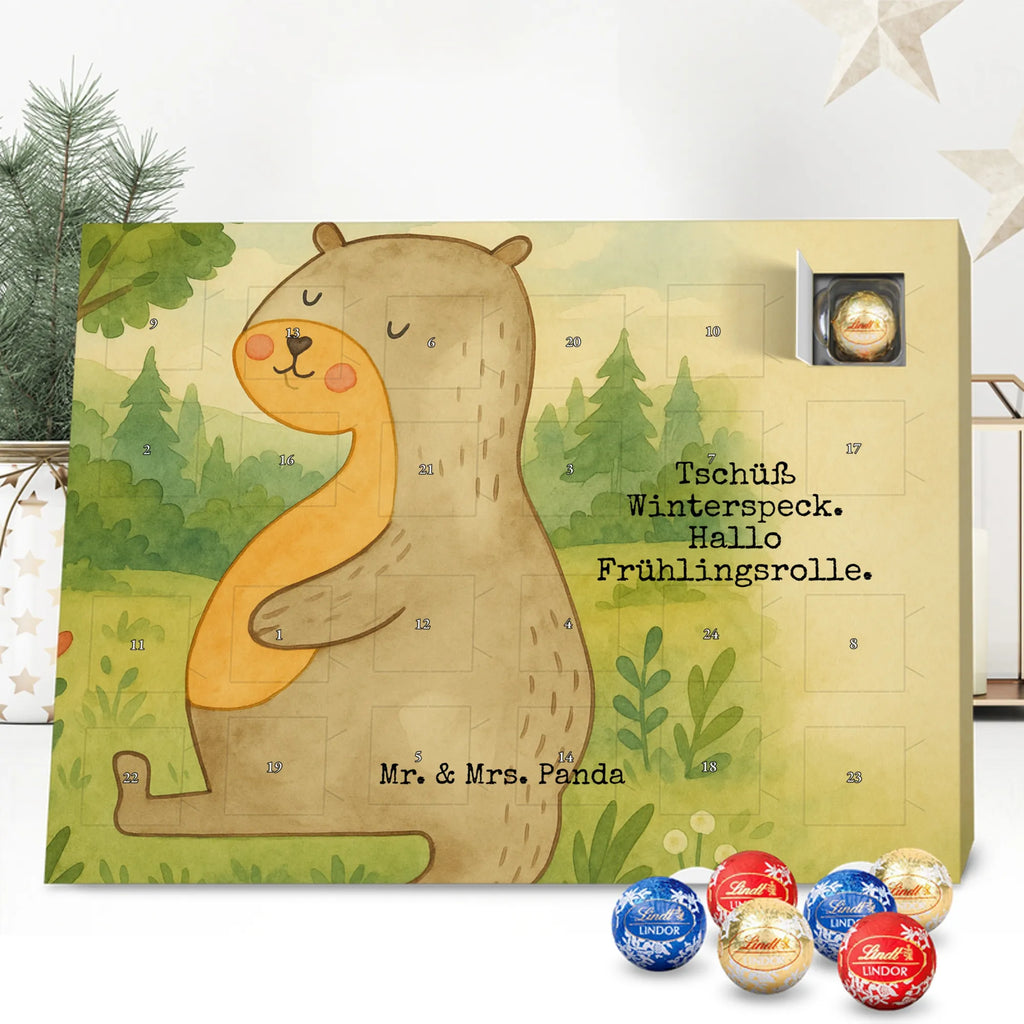 Chocolate advent calendar otter Belly Design animal lover, marten, sea otter, European otter, water mammal, aquatic animal, baby otter, predator, water, otter gifts, gift ideas for animal lovers, animal, mammal, water animal, gifts for people in love, Otter Sea Otter Lake Otter