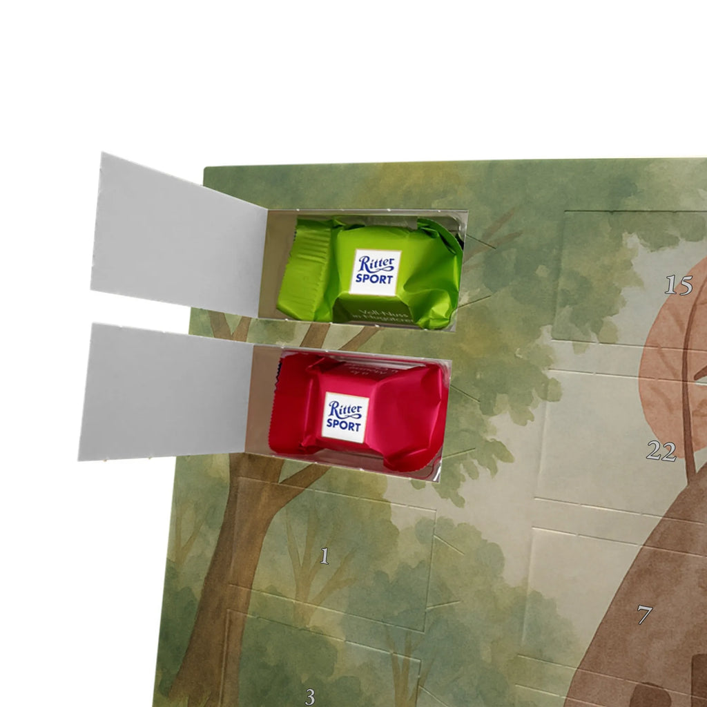 Chocolate advent calendar Owl feather headdress Design gift ideas, birthday present, forest animal, bird, nocturnal, illustrated, romantic gift, owl decor, Beautiful saying, Life is an adventure, Travel saying, Owl decoration, Indian saying, Feather decoration, Decoration