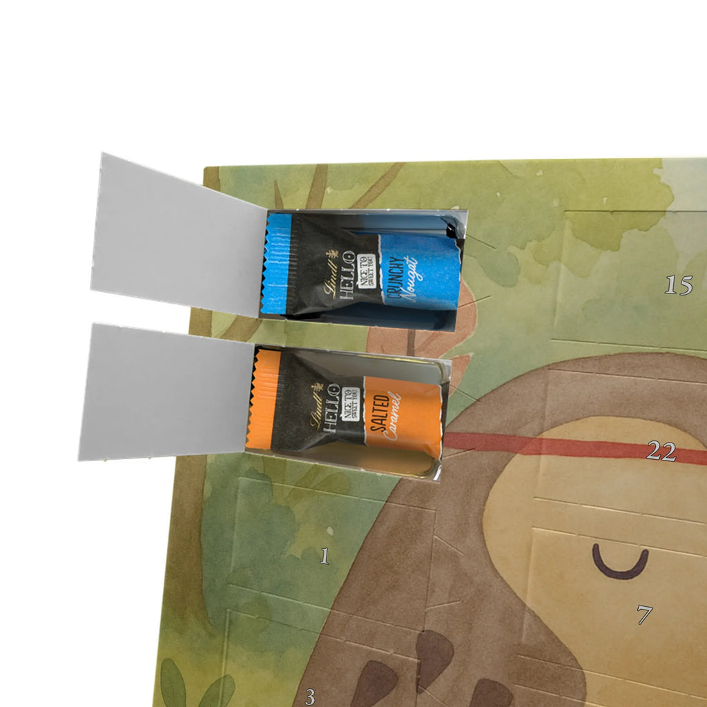 Chocolate advent calendar Owl feather headdress Design gift ideas, birthday present, forest animal, bird, nocturnal, illustrated, romantic gift, owl decor, Beautiful saying, Life is an adventure, Travel saying, Owl decoration, Indian saying, Feather decoration, Decoration