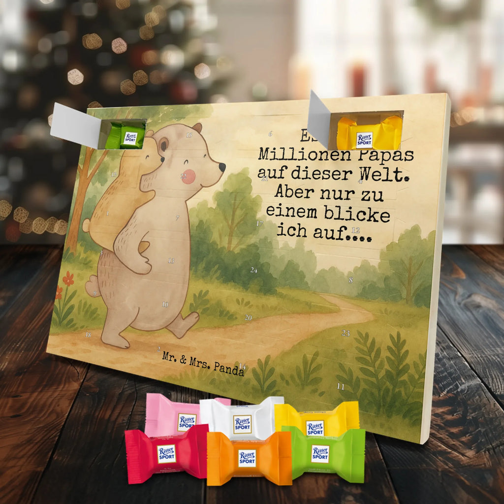 Chocolate advent calendar Papa Bear Design Father's Day, Mother's Day, birthday, father's day, present, uncle