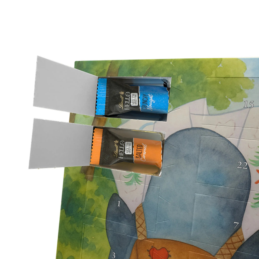 Chocolate advent calendar Penguin & Mouse Hiker Design North Pole, Penguins, adventurer, hiking, adventure, penguins, road trip, excursion