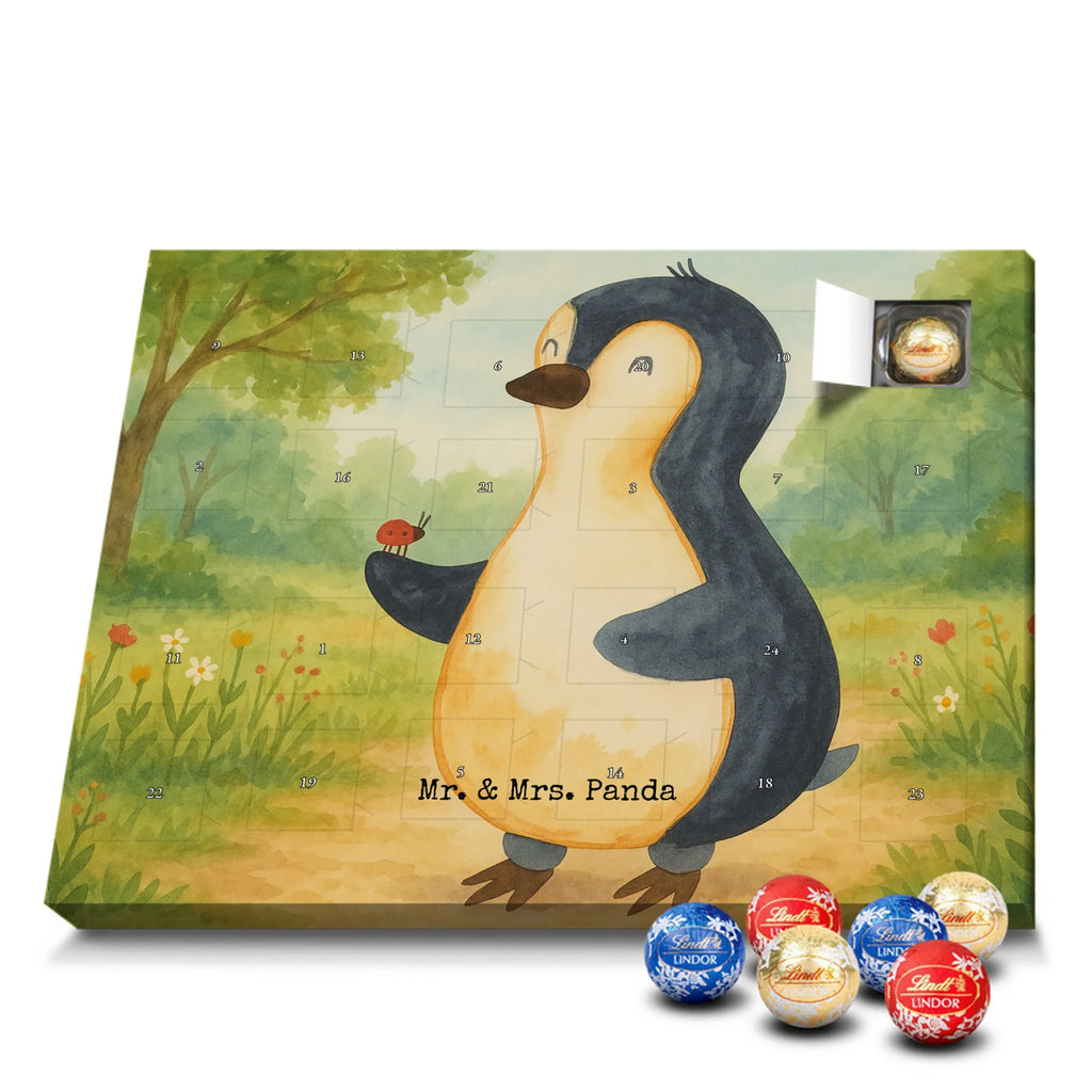 Chocolate advent calendar Penguin ladybug Design North Pole, Penguins, joy of life, ladybird, joy, wonder, penguins