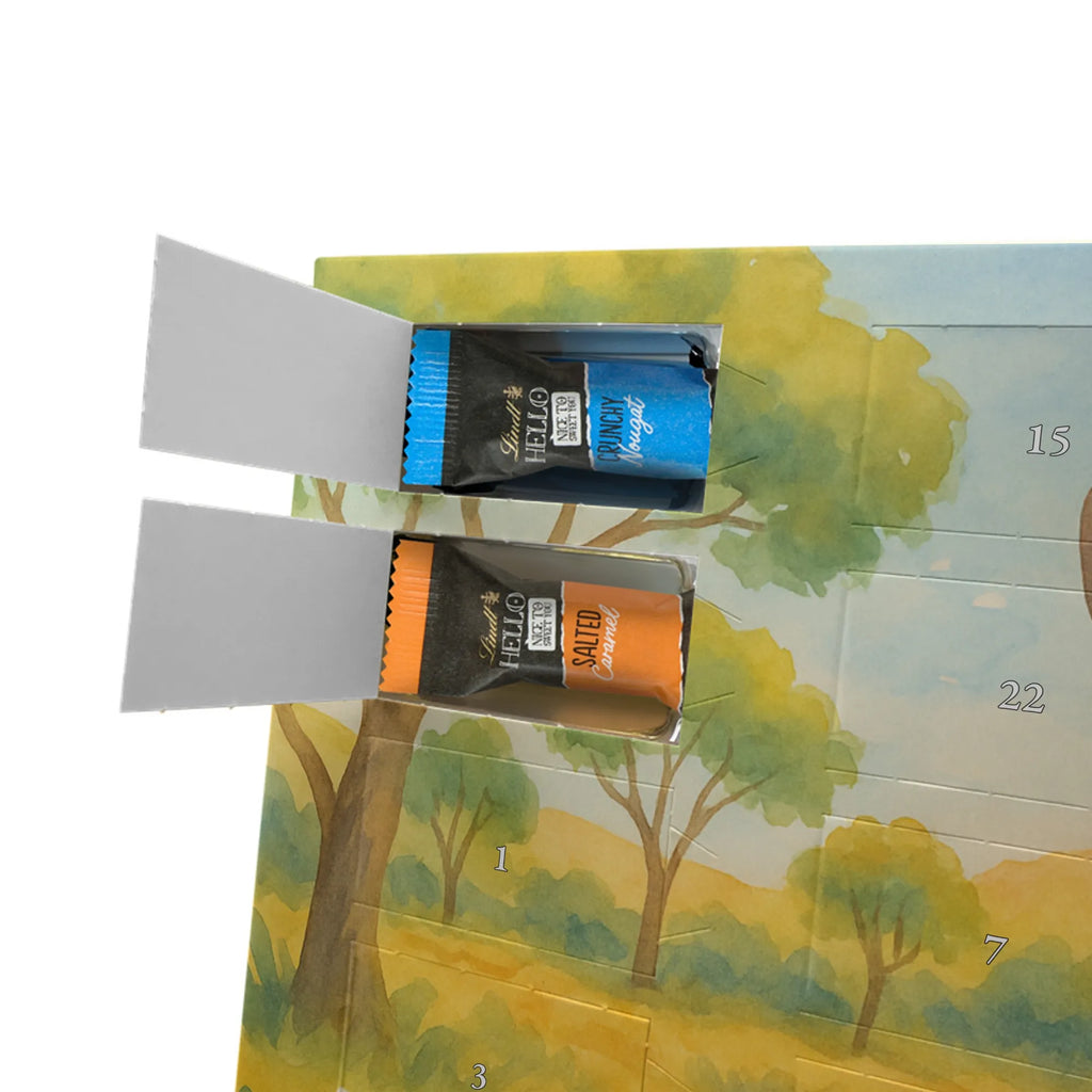 Chocolate advent calendar Quokka Happy Design card, gift ideas, gifts, small animals, cute, cute animal motives, hand drawn, funny sayings, good mood, special gifts, animal lover