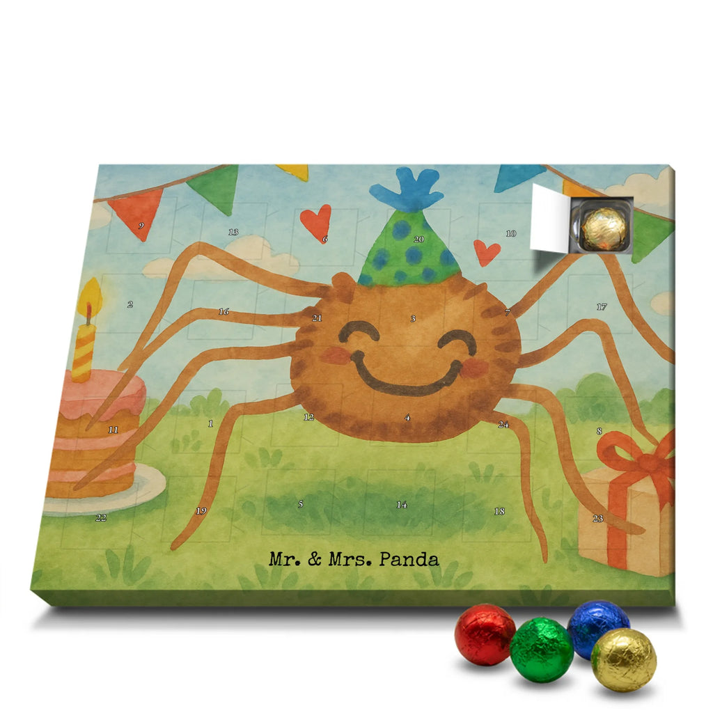 Chocolate advent calendar Spider Agathe Party Design Spider Agathe, Spider
