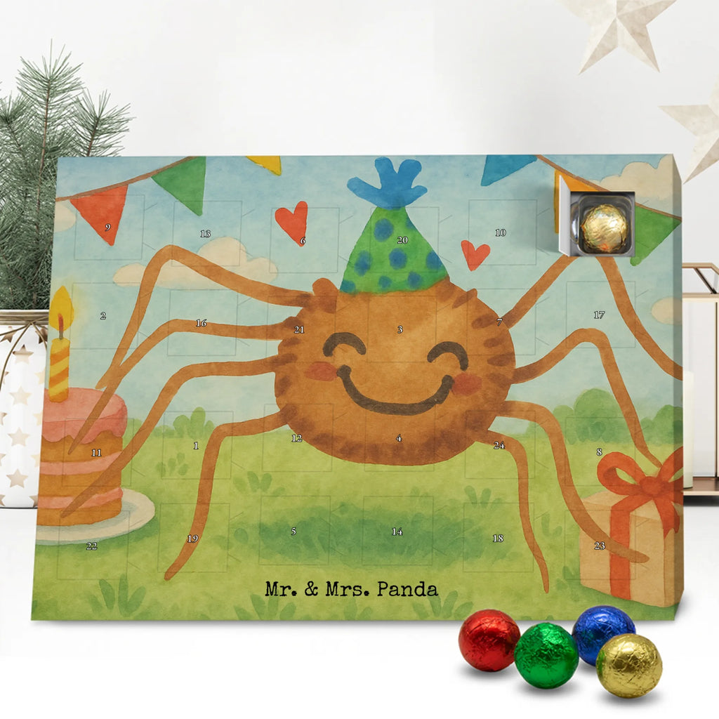 Chocolate advent calendar Spider Agathe Party Design Spider Agathe, Spider
