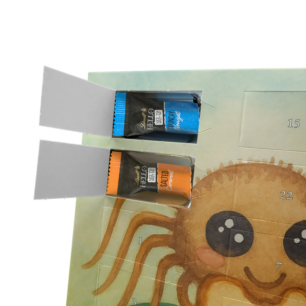 Chocolate advent calendar Spider Agathe Sandwich Design Spider Agathe, Spider