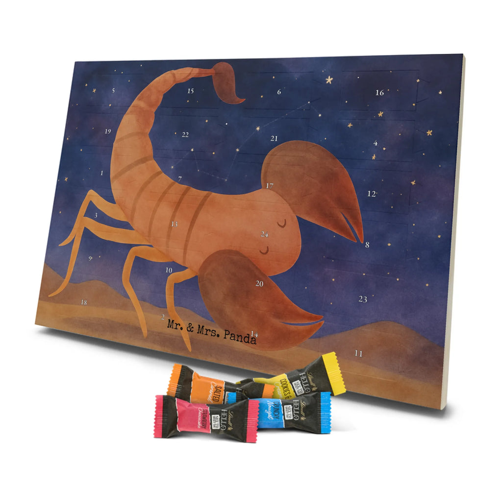 Chocolate advent calendar Star sign Scorpio Design constellations, birthdays, astrology, date of birth, month of birth, scorpions, birthday october, gift november, gift october, scorpion gift, scorpion star sign, birthday november