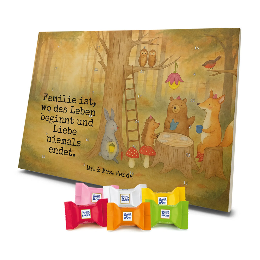 Chocolate advent calendar forest animals picnic Design card, gift ideas, gifts, small animals, cute, cute animal motives, hand drawn, funny sayings, good mood, special gifts, animal lover, mouse, forest, hare, squirrel, forest animals, picnic