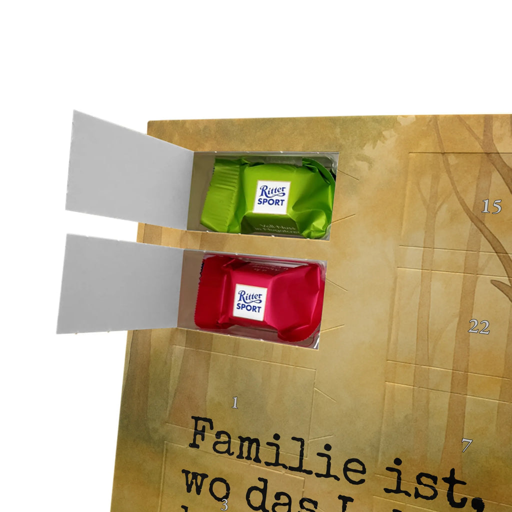 Chocolate advent calendar forest animals picnic Design card, gift ideas, gifts, small animals, cute, cute animal motives, hand drawn, funny sayings, good mood, special gifts, animal lover, mouse, forest, hare, squirrel, forest animals, picnic