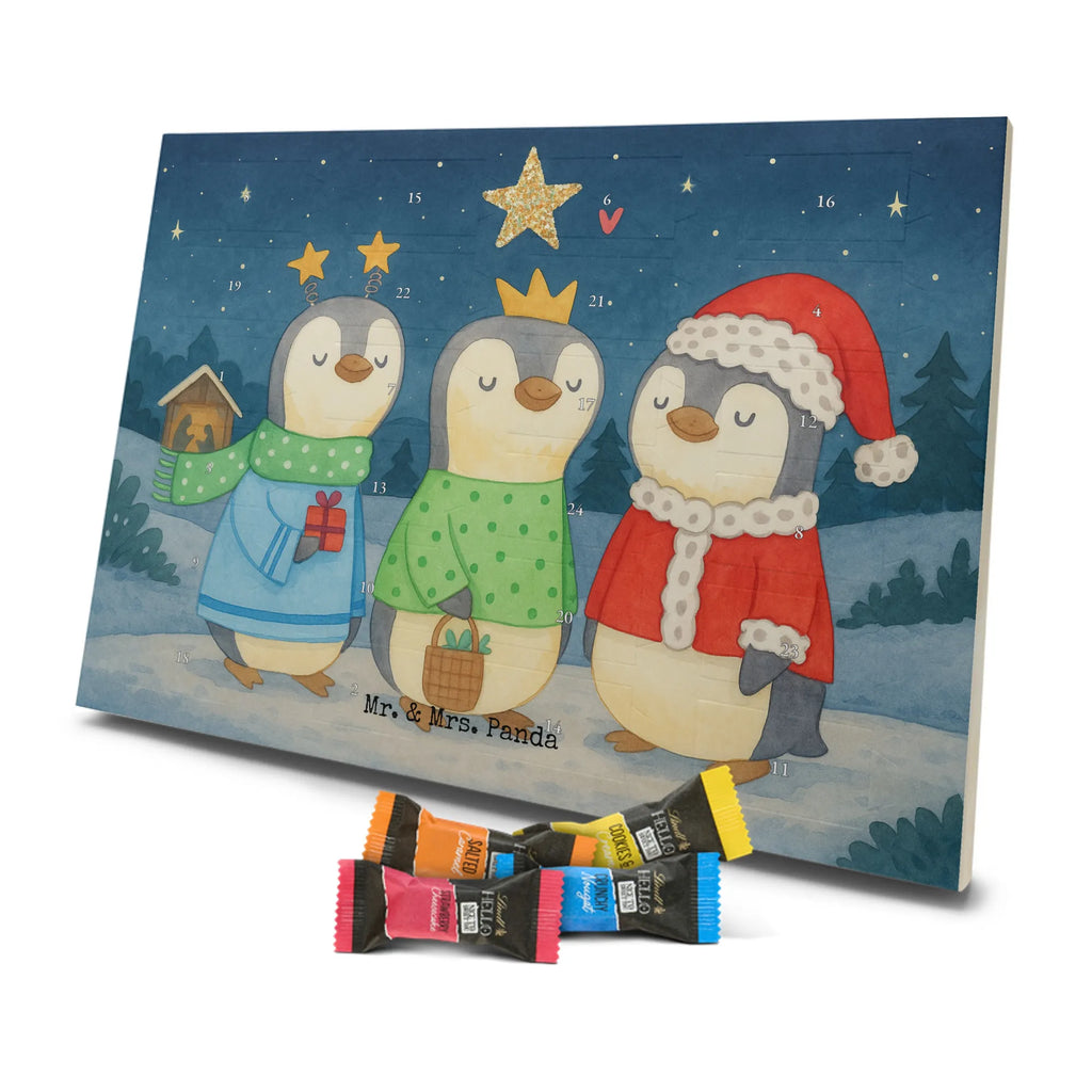 Chocolate advent calendar wintertime Holy Three Kings Design Christmas time, snow, Santa Claus, Epiphany, Christmas days, Christmas present, Christmas Eve