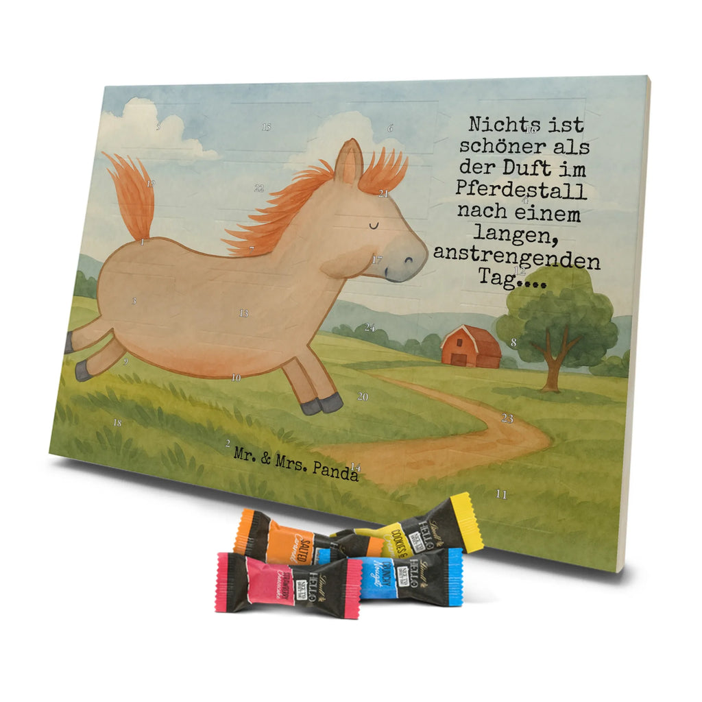 Chocolate advent calendar Horse Jump Design farm, farm animals, animals, horse, horses, horse stable, stable, horse owner, riding out, riding