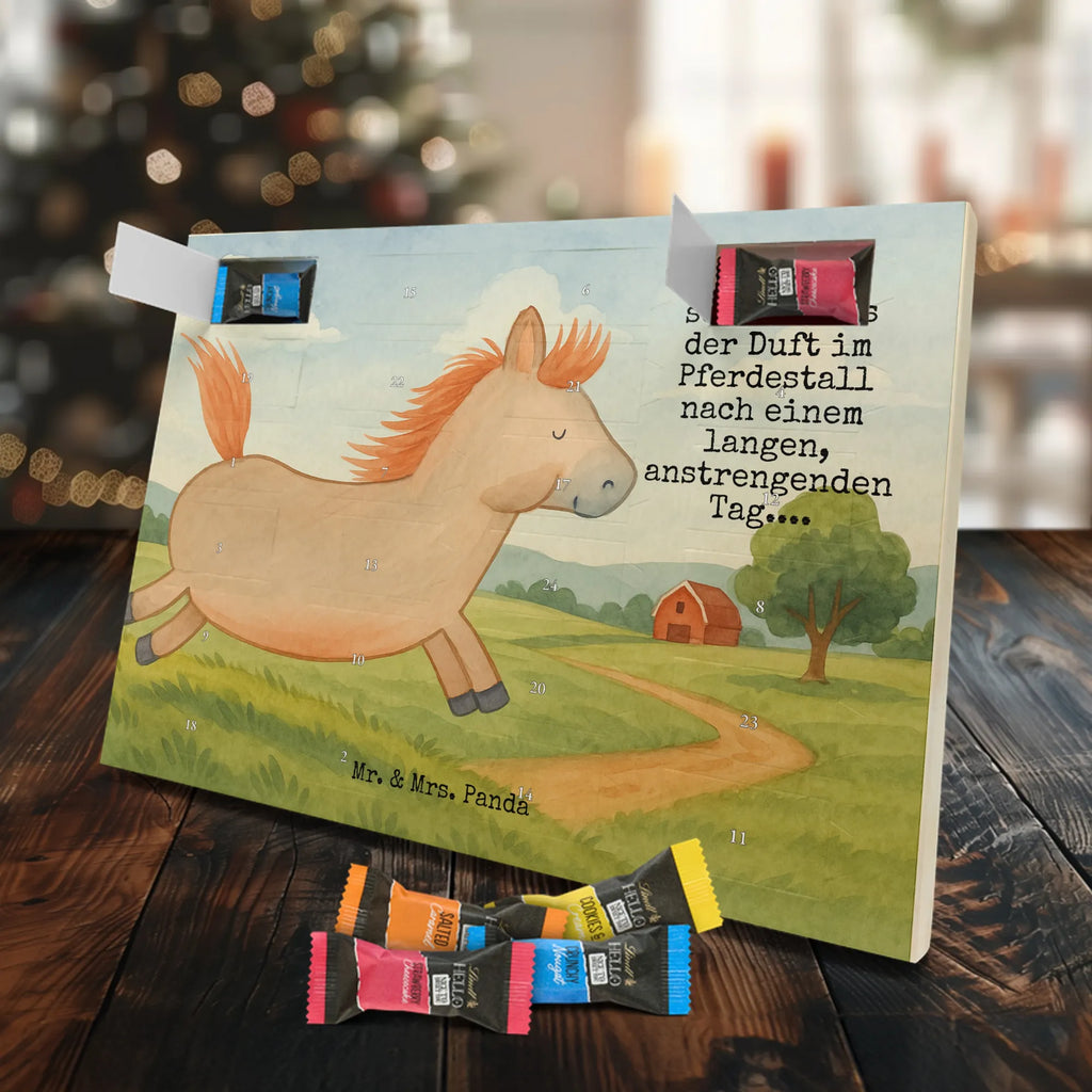 Chocolate advent calendar Horse Jump Design farm, farm animals, animals, horse, horses, horse stable, stable, horse owner, riding out, riding