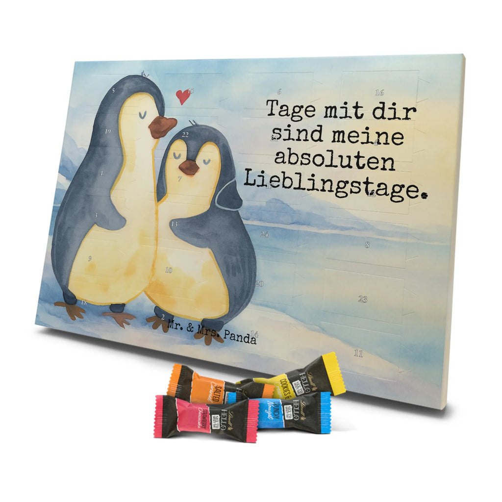 Chocolate advent calendar Penguin embrace Design North Pole, Penguins, wedding, wedding gift, love gift, lovers, anniversary, proof of love, wedding day