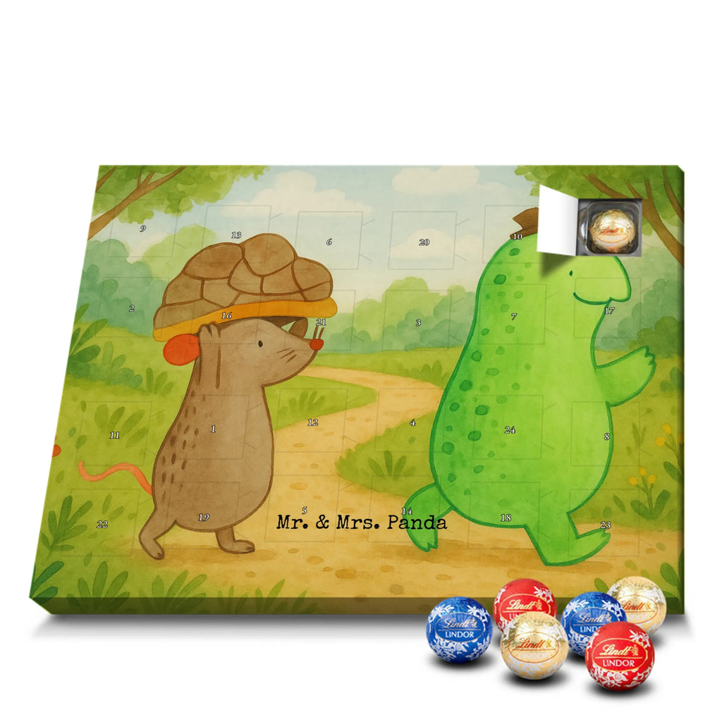 Chocolate advent calendar tortoise Mouse Design gift, gift ideas, cute, illustrated, tortoise, reptile, ancient creature, sweet, birthday gift, turtle gift items, funny turtle gifts, pet turtles, best friend, sister or daughter, turtle lover, friends, mouse, girlfriends