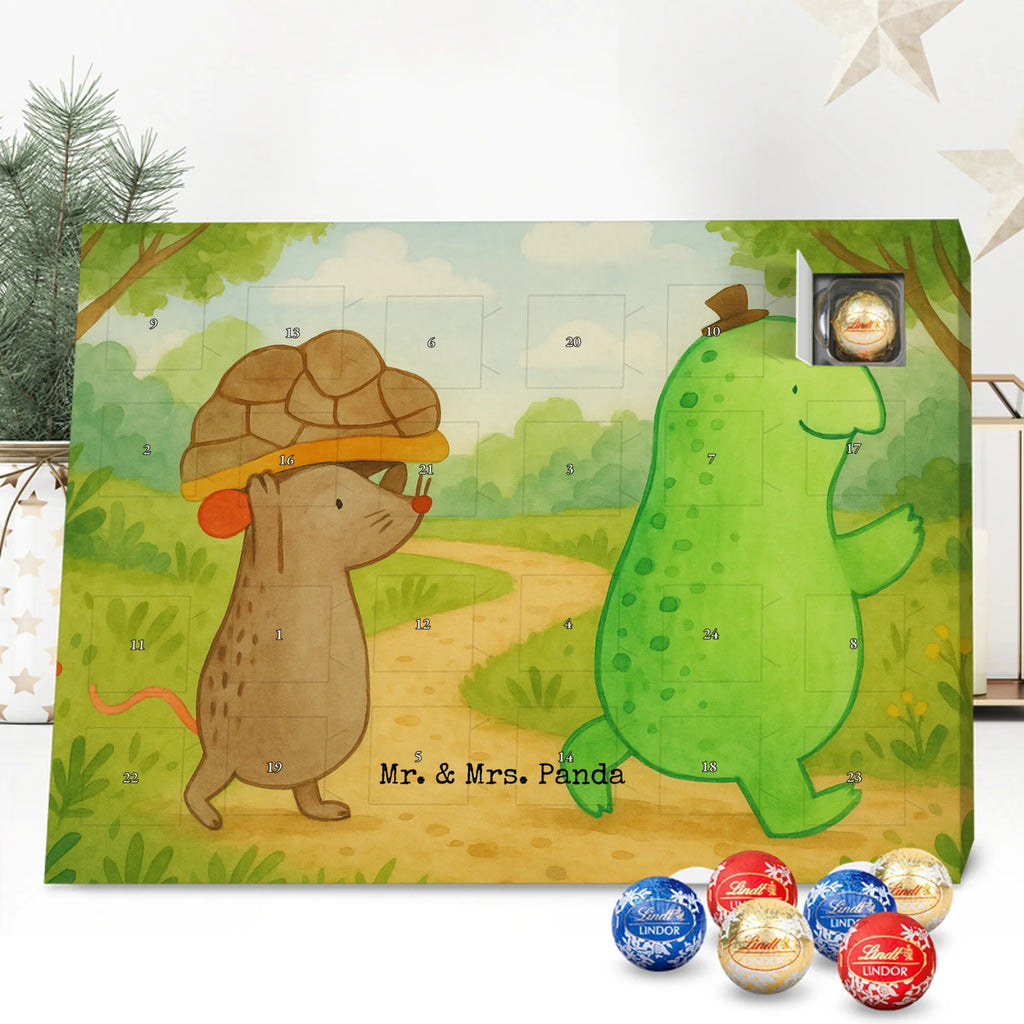 Chocolate advent calendar tortoise Mouse Design gift, gift ideas, cute, illustrated, tortoise, reptile, ancient creature, sweet, birthday gift, turtle gift items, funny turtle gifts, pet turtles, best friend, sister or daughter, turtle lover, friends, mouse, girlfriends