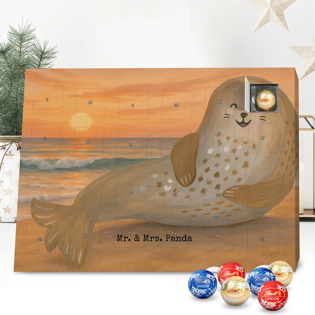 Chocolate advent calendar seal Laugh Design gift ideas, gifts, card, animal lover, special gifts, good mood, funny sayings, hand drawn, cute animal motives, cute, small animals, Baltic Sea, Seal, North Sea, Sea animal, Seals