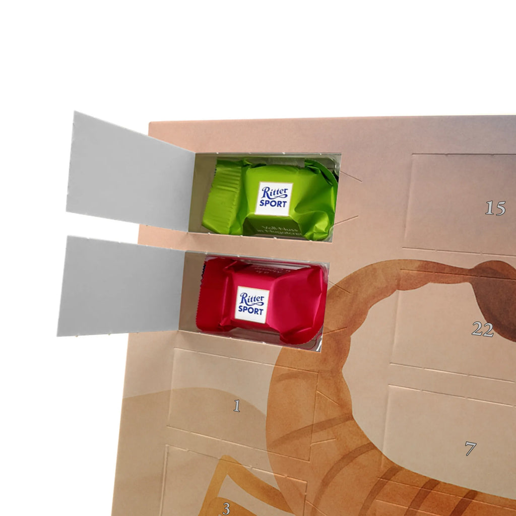 Chocolate advent calendar Star sign Scorpio Design constellations, birthdays, astrology, date of birth, month of birth, scorpions, birthday october, gift november, gift october, scorpion gift, scorpion star sign, birthday november