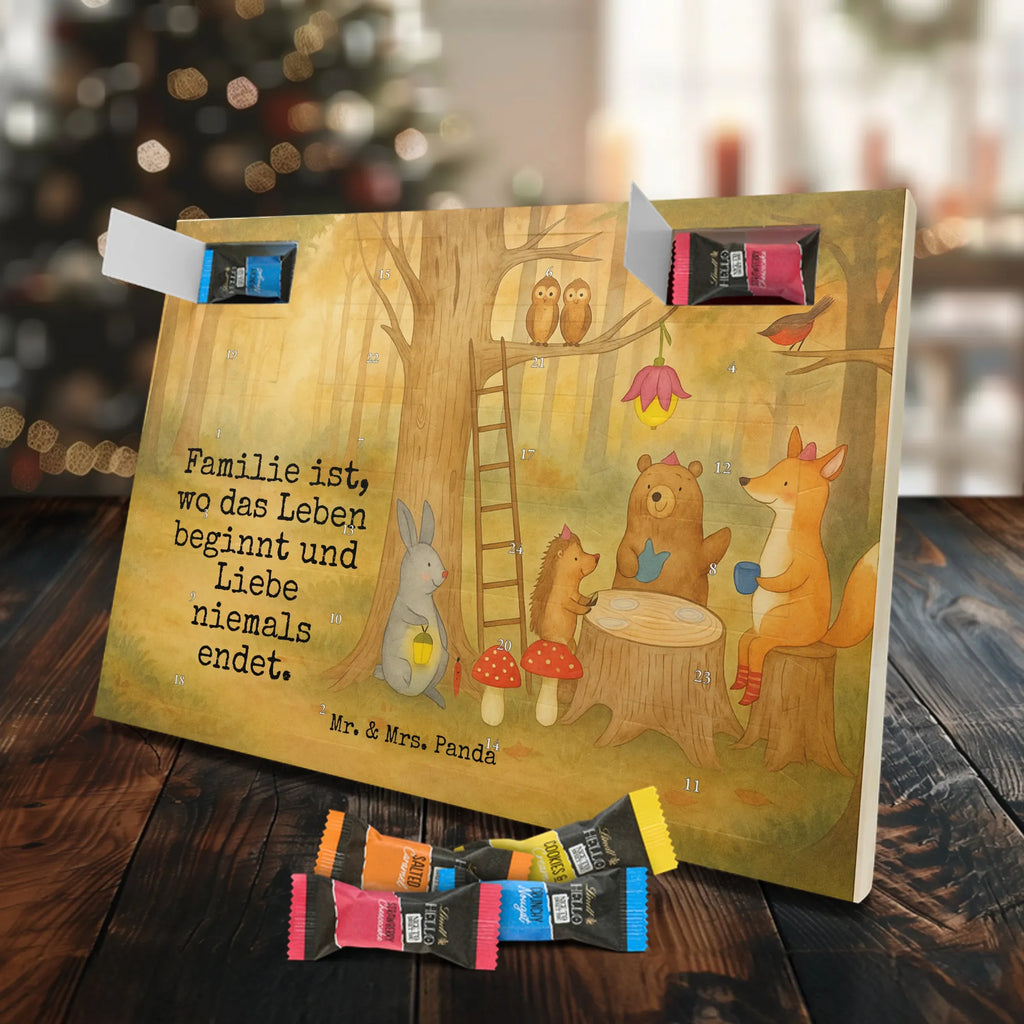 Chocolate advent calendar forest animals picnic Design card, gift ideas, gifts, small animals, cute, cute animal motives, hand drawn, funny sayings, good mood, special gifts, animal lover, mouse, forest, hare, squirrel, forest animals, picnic