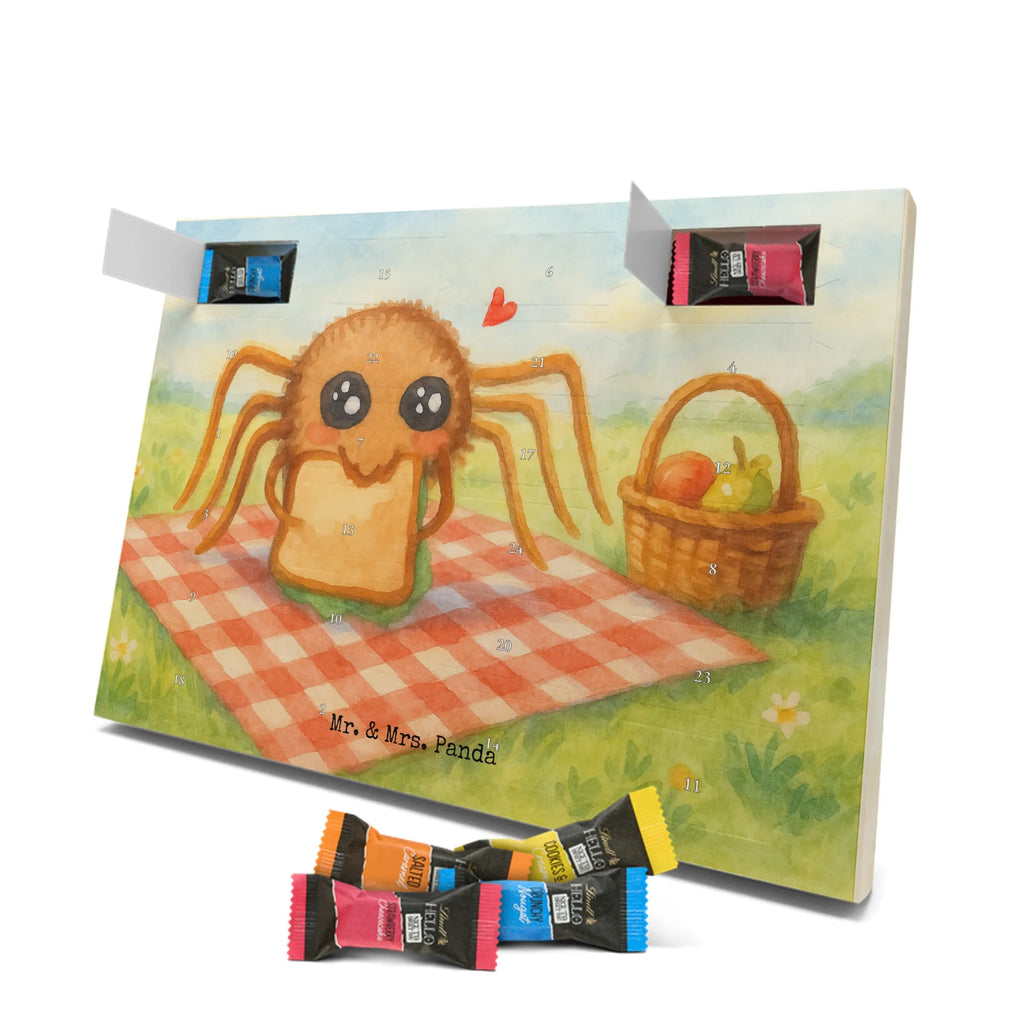 Chocolate advent calendar Spider Agathe Sandwich Design Spider Agathe, Spider