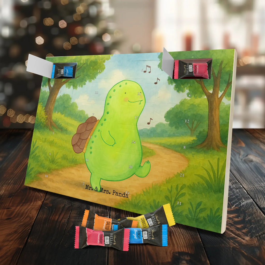 Chocolate advent calendar tortoise Pipes Design gift, gift ideas, cute, illustrated, tortoise, reptile, ancient creature, sweet, birthday gift, turtle gift items, funny turtle gifts, pet turtles, best friend, sister or daughter, turtle lover, new beginning, joy of life, separation, turtles