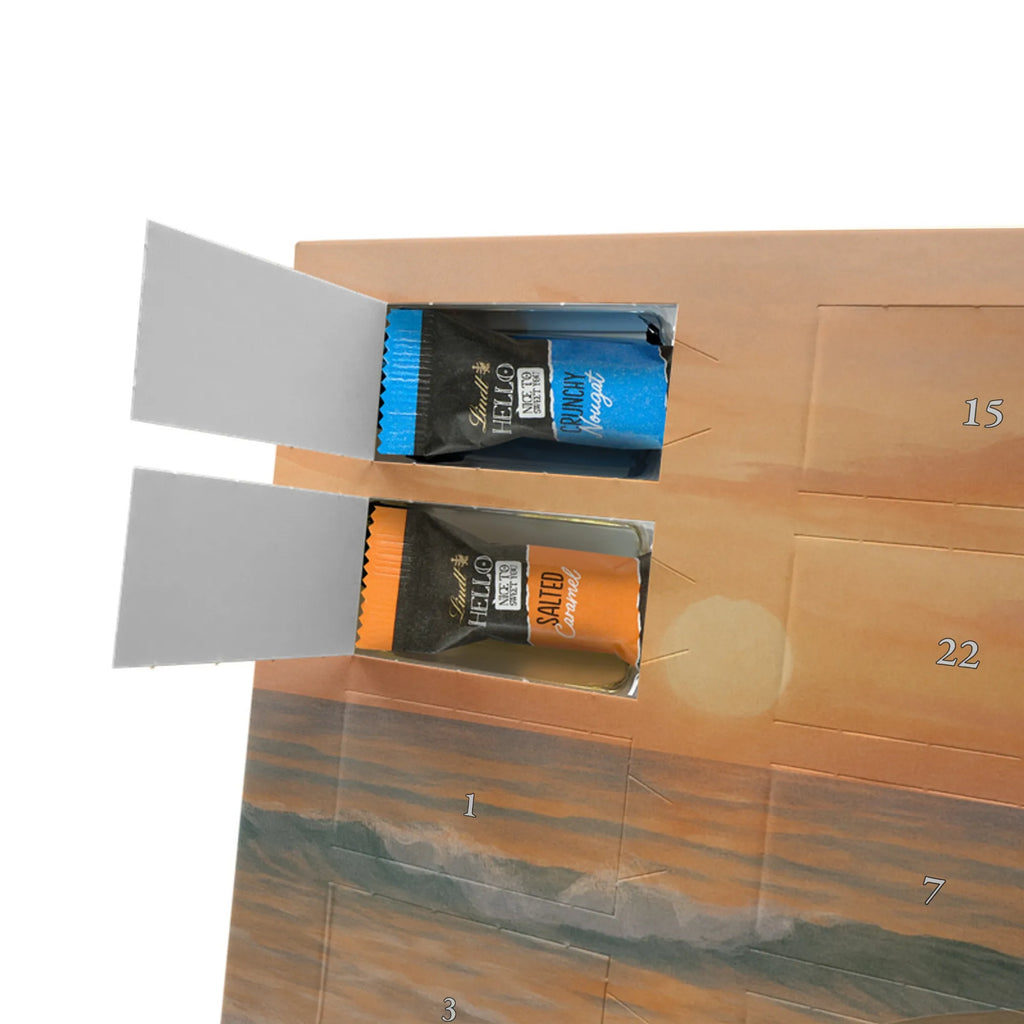 Chocolate advent calendar seal Laugh Design gift ideas, gifts, card, animal lover, special gifts, good mood, funny sayings, hand drawn, cute animal motives, cute, small animals, Baltic Sea, Seal, North Sea, Sea animal, Seals