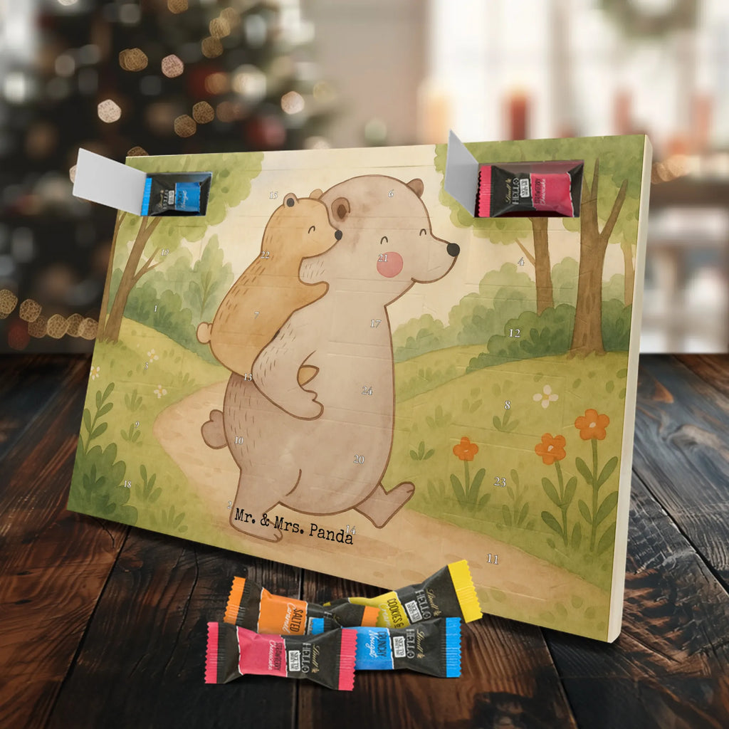 Chocolate advent calendar Papa Bear Design Father's Day, Mother's Day, birthday, father's day, present, uncle