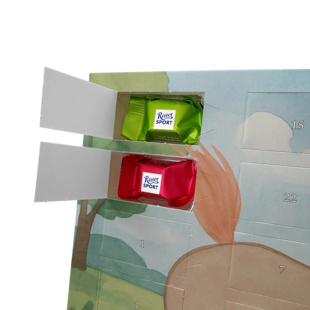 Chocolate advent calendar Horse Jump Design farm, farm animals, animals, horse, horses, horse stable, stable, horse owner, riding out, riding