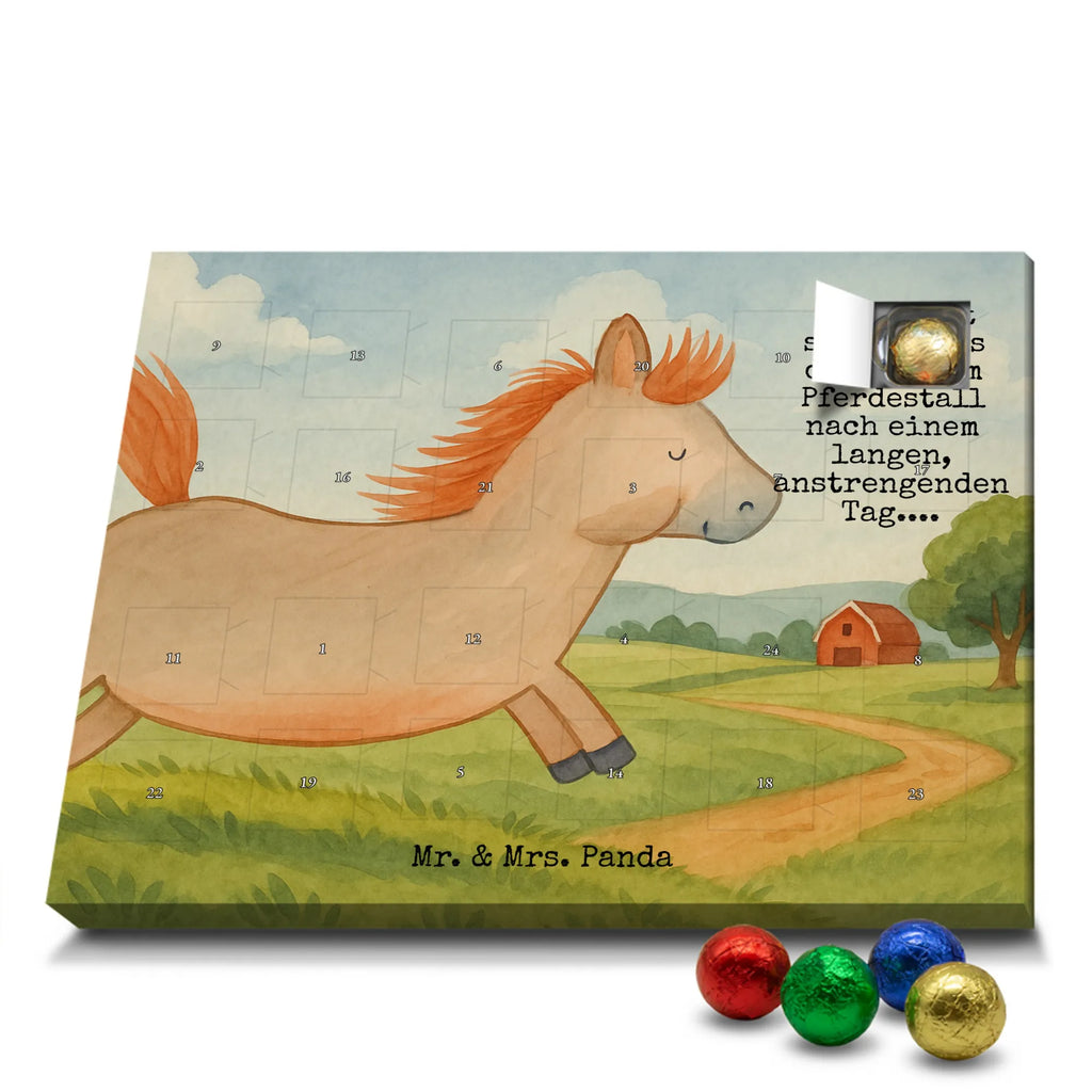 Chocolate advent calendar Horse Jump Design farm, farm animals, animals, horse, horses, horse stable, stable, horse owner, riding out, riding