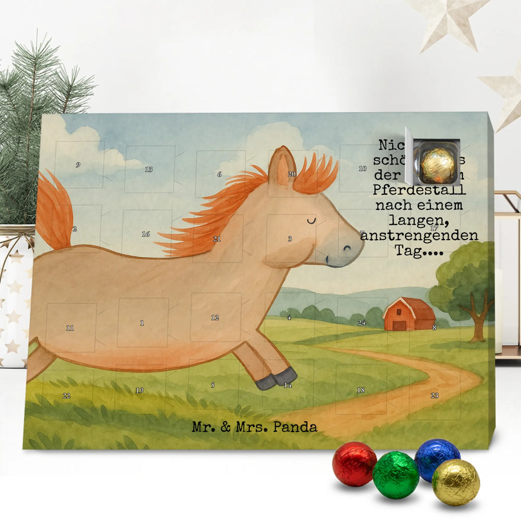 Chocolate advent calendar Horse Jump Design farm, farm animals, animals, horse, horses, horse stable, stable, horse owner, riding out, riding