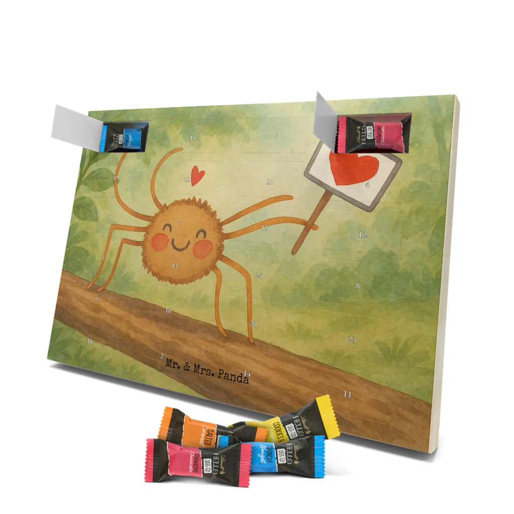 Chocolate advent calendar Spider Agatha Motivation Design Spider Agathe, Spider