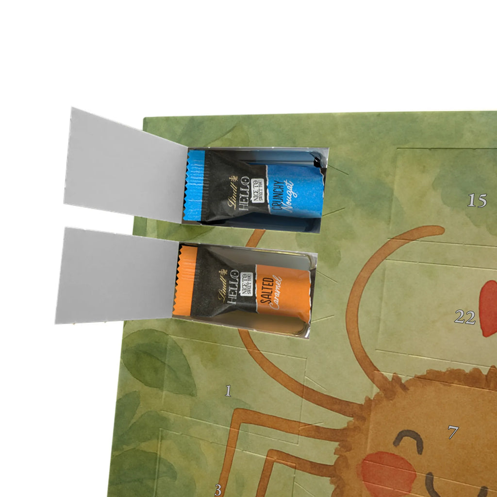 Chocolate advent calendar Spider Agatha Motivation Design Spider Agathe, Spider