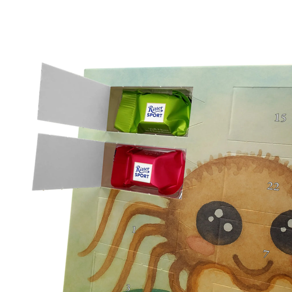 Chocolate advent calendar Spider Agathe Sandwich Design Spider Agathe, Spider