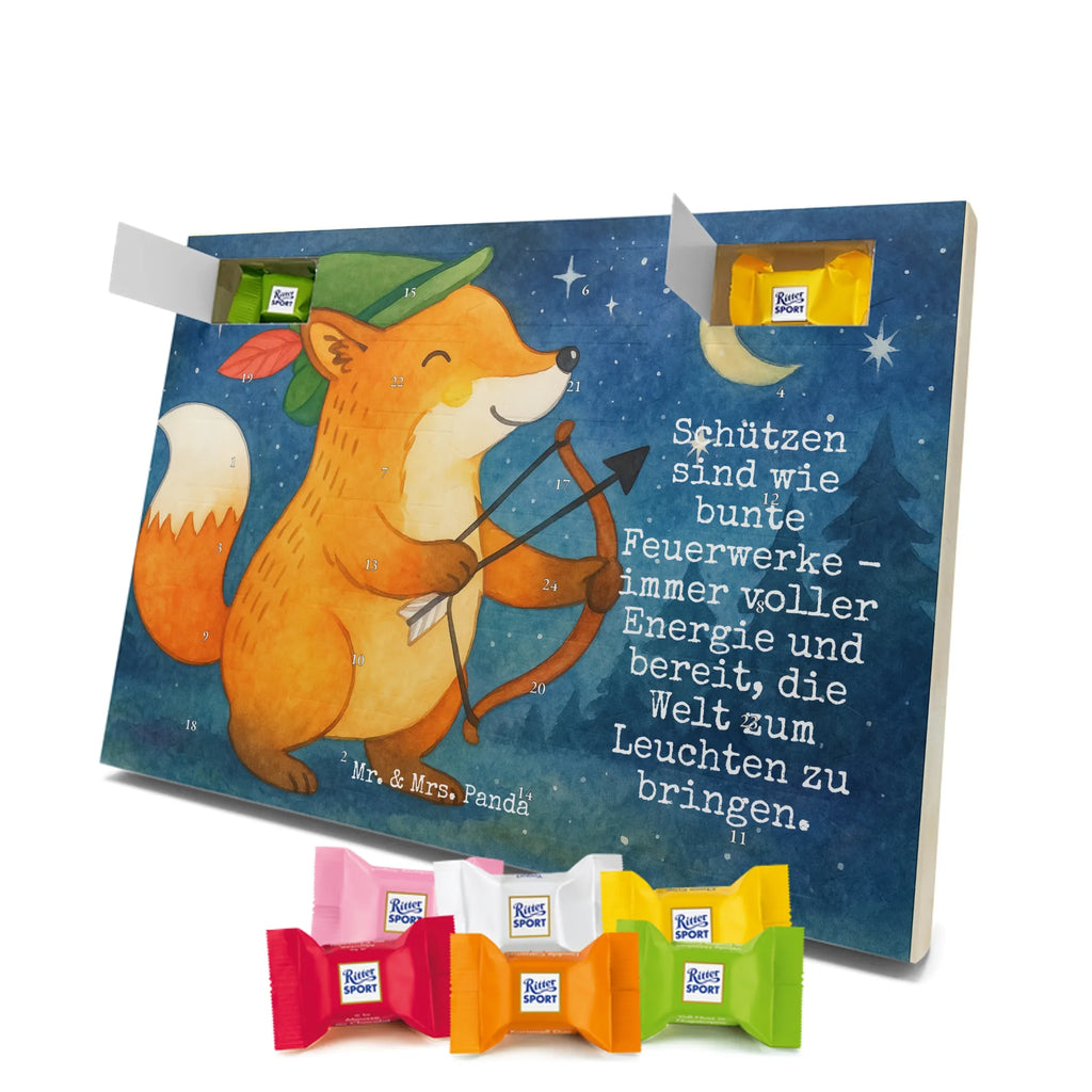 Chocolate advent calendar Sagittarius Astrology Design constellations, birthdays, astrology, date of birth, month of birth