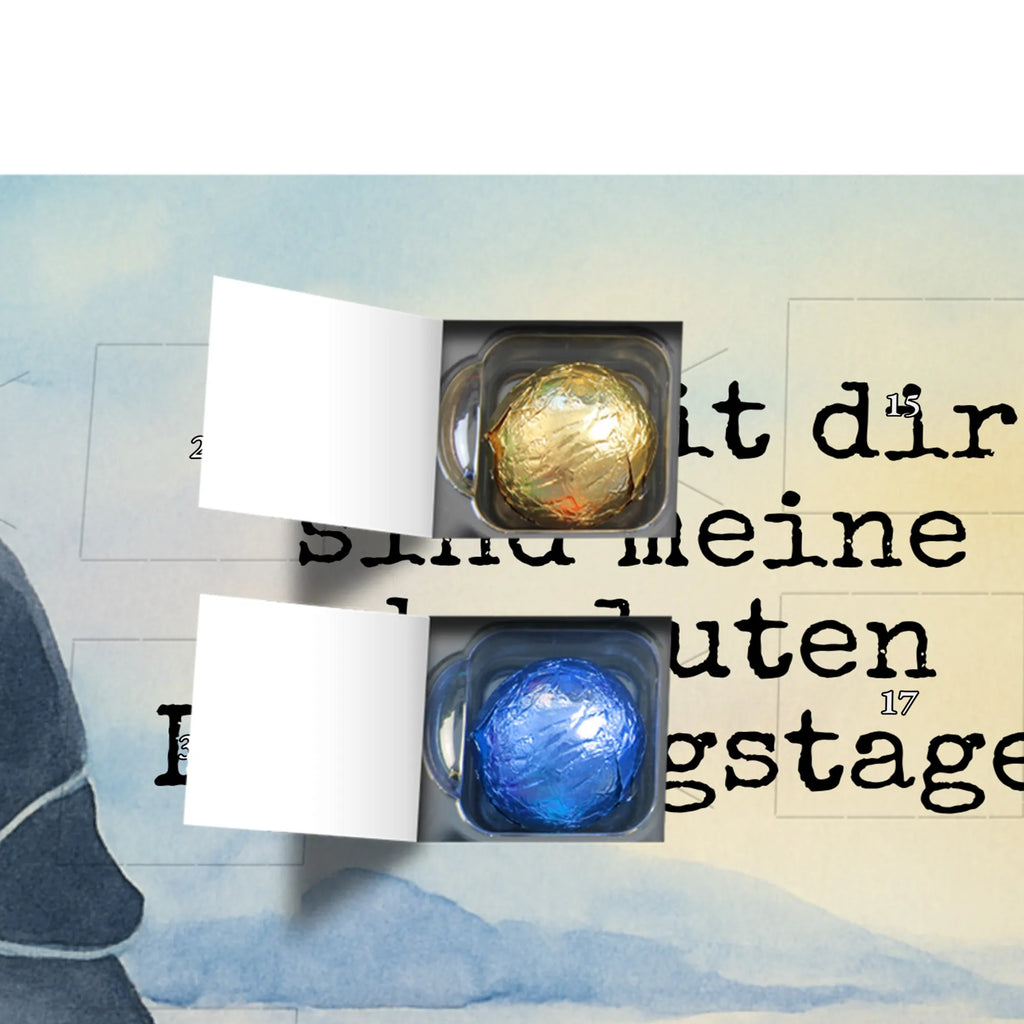 Chocolate advent calendar Penguin embrace Design North Pole, Penguins, wedding, wedding gift, love gift, lovers, anniversary, proof of love, wedding day