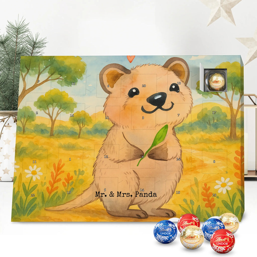 Chocolate advent calendar Quokka Happy Design card, gift ideas, gifts, small animals, cute, cute animal motives, hand drawn, funny sayings, good mood, special gifts, animal lover