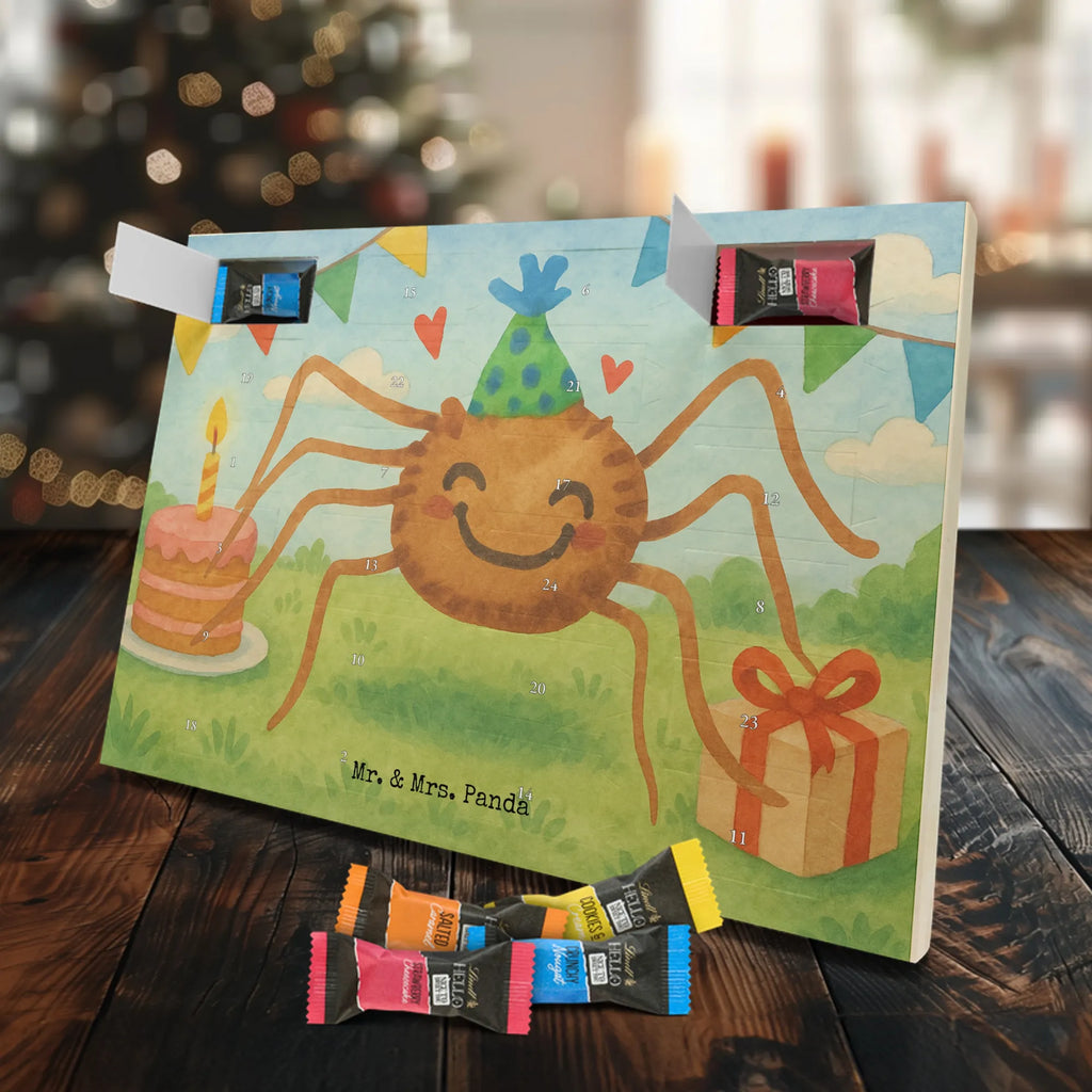 Chocolate advent calendar Spider Agathe Party Design Spider Agathe, Spider