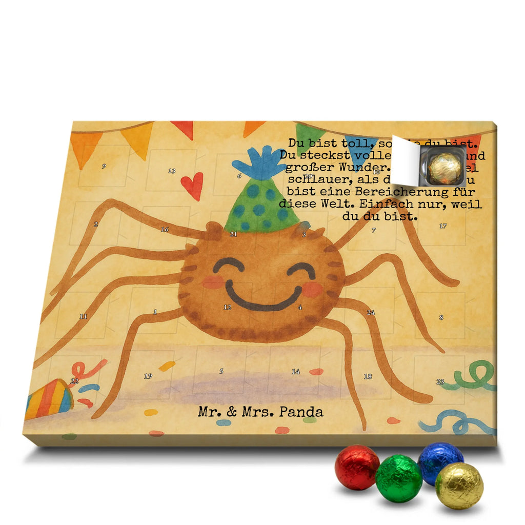 Chocolate advent calendar Spider Agathe Party Design Spider Agathe, Spider