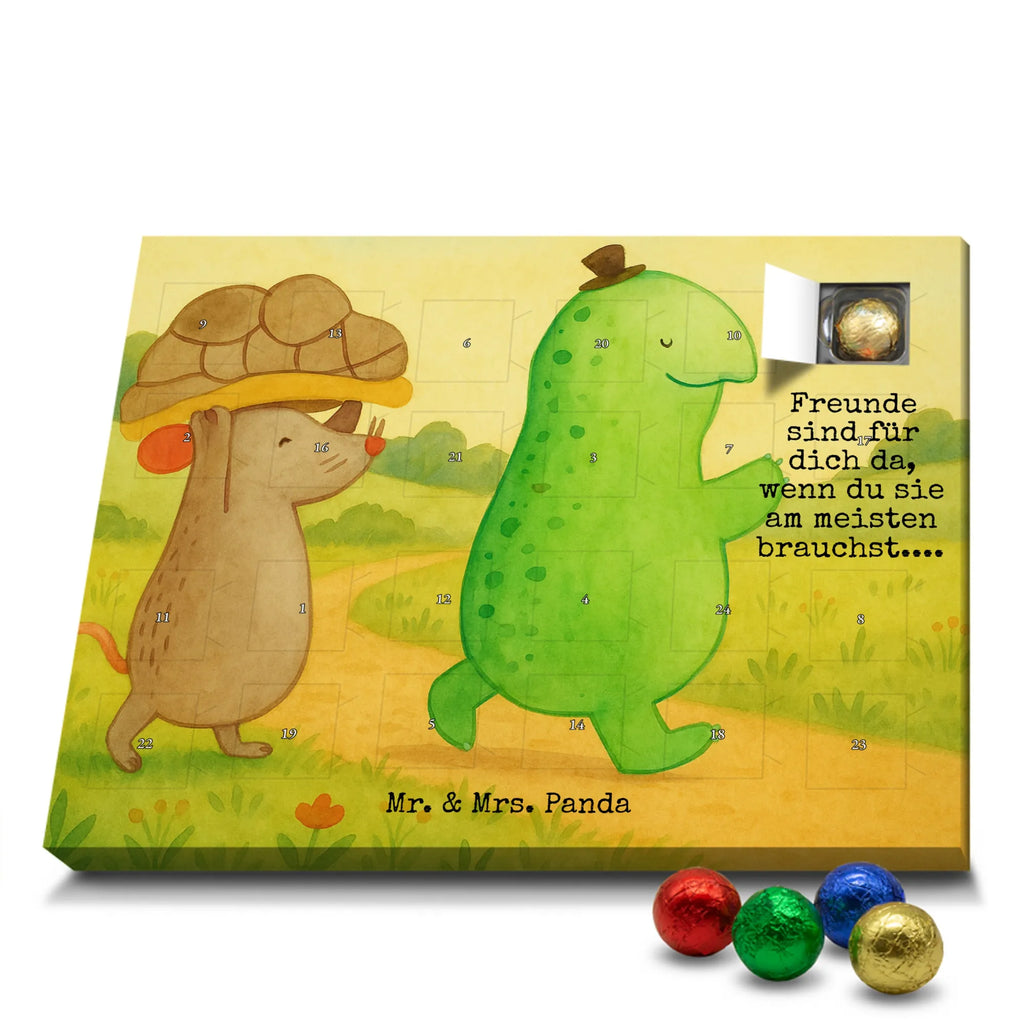 Chocolate advent calendar tortoise Mouse Design gift, gift ideas, cute, illustrated, tortoise, reptile, ancient creature, sweet, birthday gift, turtle gift items, funny turtle gifts, pet turtles, best friend, sister or daughter, turtle lover, friends, mouse, girlfriends