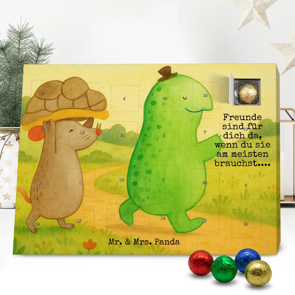 Chocolate advent calendar tortoise Mouse Design gift, gift ideas, cute, illustrated, tortoise, reptile, ancient creature, sweet, birthday gift, turtle gift items, funny turtle gifts, pet turtles, best friend, sister or daughter, turtle lover, friends, mouse, girlfriends