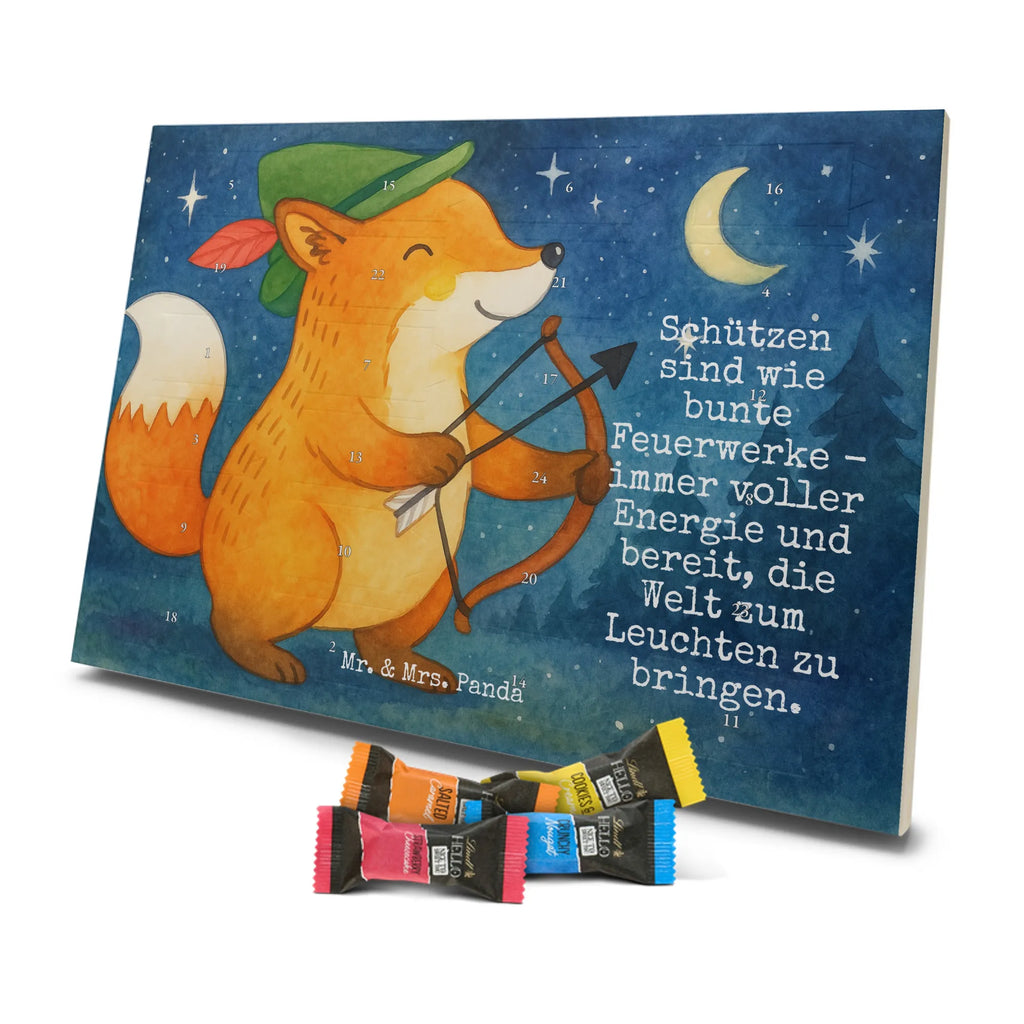 Chocolate advent calendar Sagittarius Astrology Design constellations, birthdays, astrology, date of birth, month of birth