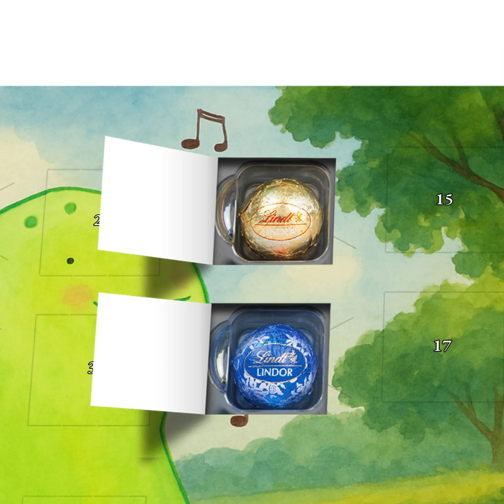 Chocolate advent calendar tortoise Pipes Design gift, gift ideas, cute, illustrated, tortoise, reptile, ancient creature, sweet, birthday gift, turtle gift items, funny turtle gifts, pet turtles, best friend, sister or daughter, turtle lover, new beginning, joy of life, separation, turtles