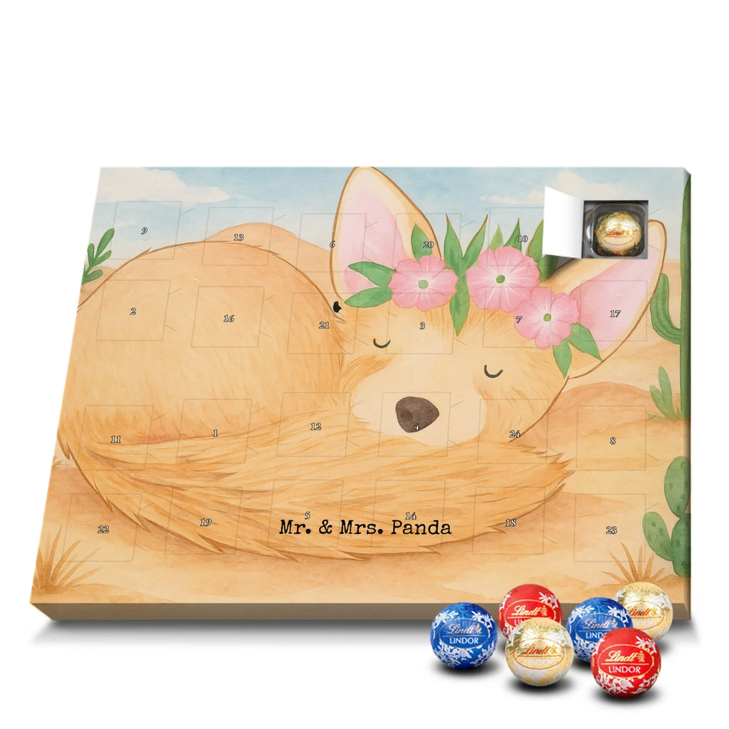 Chocolate advent calendar desert fox Flower Design Africa, desert fox, desert, flowers, wreath of flowers