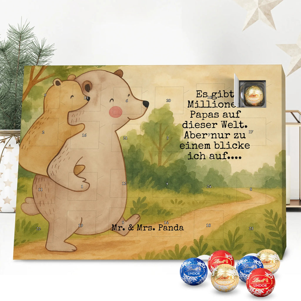 Chocolate advent calendar Papa Bear Design Father's Day, Mother's Day, birthday, father's day, present, uncle