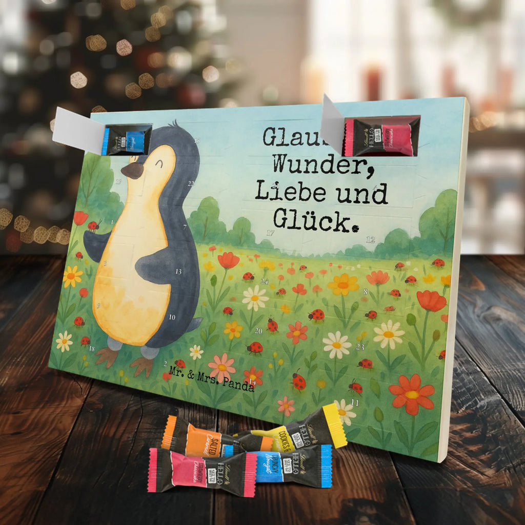 Chocolate advent calendar Penguin ladybug Design North Pole, Penguins, joy of life, ladybird, joy, wonder, penguins