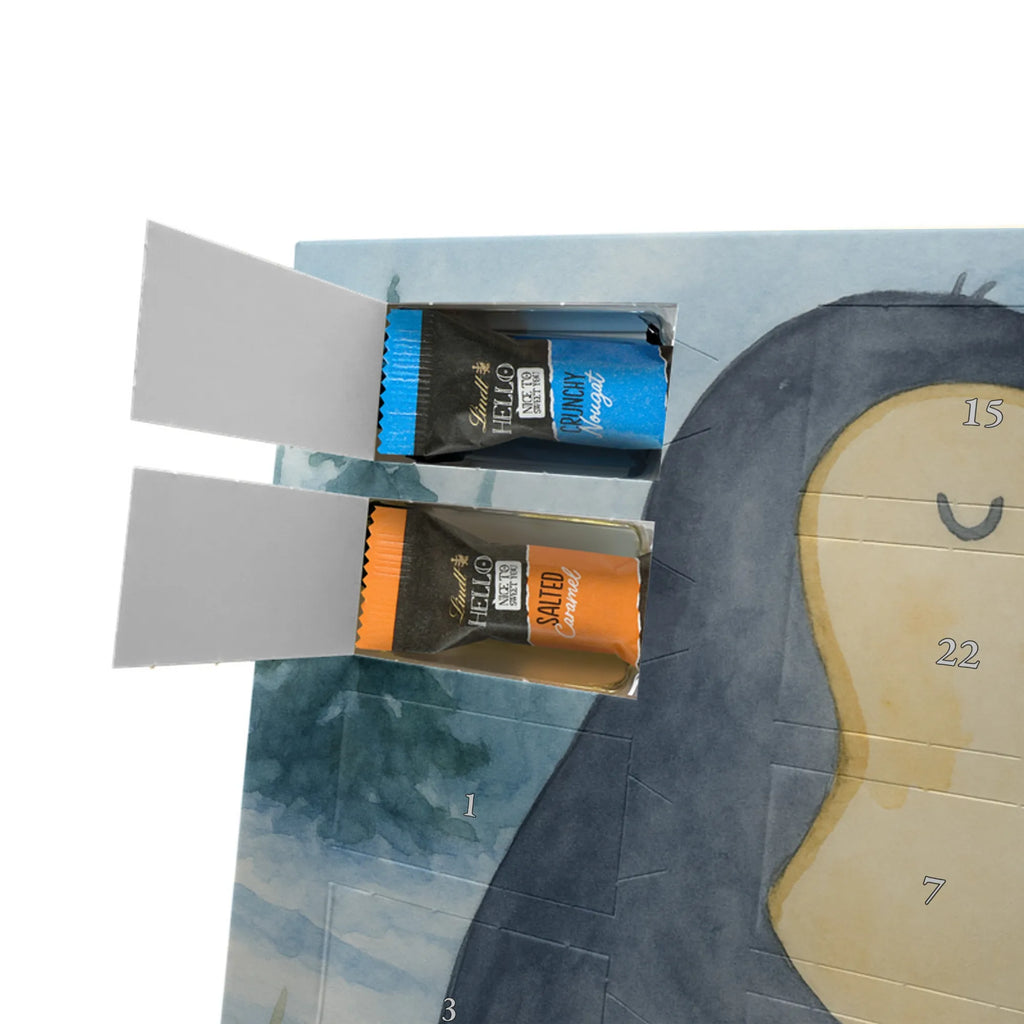 Chocolate advent calendar Penguin embrace Design North Pole, Penguins, wedding, wedding gift, love gift, lovers, anniversary, proof of love, wedding day